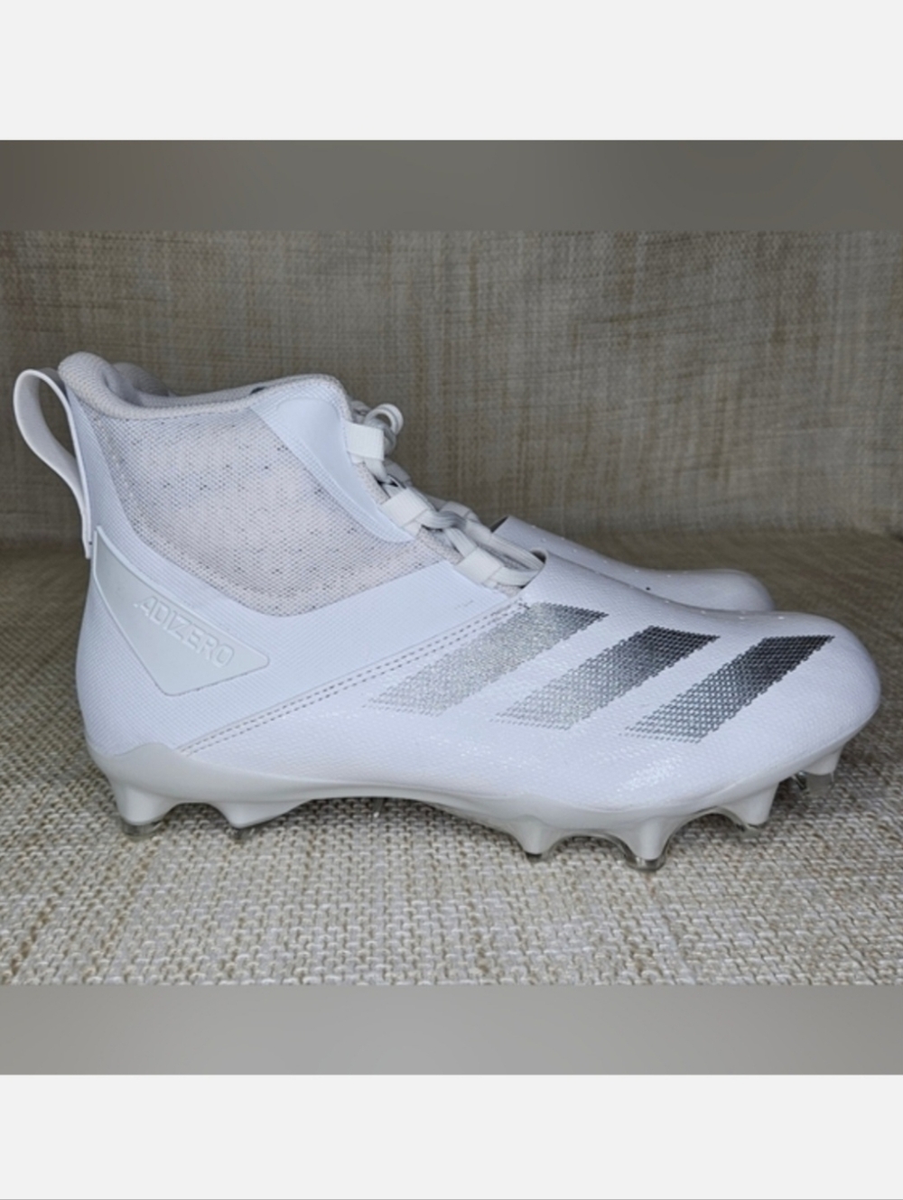 NWT & NWOT Adidas Men's Adizero Chaos American Football Lineman Cleats White